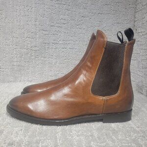 To Boot New York Adam Shelby Women's Size 6 US Brown Deer Leather Chelsea Boots